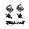 144001 144010 02 124010 124016 17 18 19 Compatible Upgrade Parts Metal Gearbox and Full Metal Differential for Rc Car Models(Blue) view 4