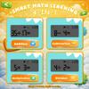 Math Games for Kids Ages 5-12, Portable Kids Calculator Toy, Addition Subtraction Multiplication Division Practice, 4 Logic Modes, 100,000 Questions, Fun Educational Math Toy view 3