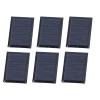 10pcs Small Solar Cell Panel Module, DIY Solar Charger Kit, Weather Mini Solar Cells for Science Projects Toy Light, 0.15W 5V with 300mA Working Current view 2