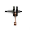 Crankshaft For BR340 380 400 420 SR320 BR420 BR400 FS360 FS420 FS500 FS550 4116 030 0400 41160300400 view 2