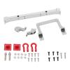 Aluminum Alloy Front Bumper for MN D90 99s, RC Car Metal Front Bumper, CNC Machined Anti Collision Bumper with Trailer Buckle, Direct Replacement Upgrade Part for 1/10 Scale RC Tru (Silver) view 1