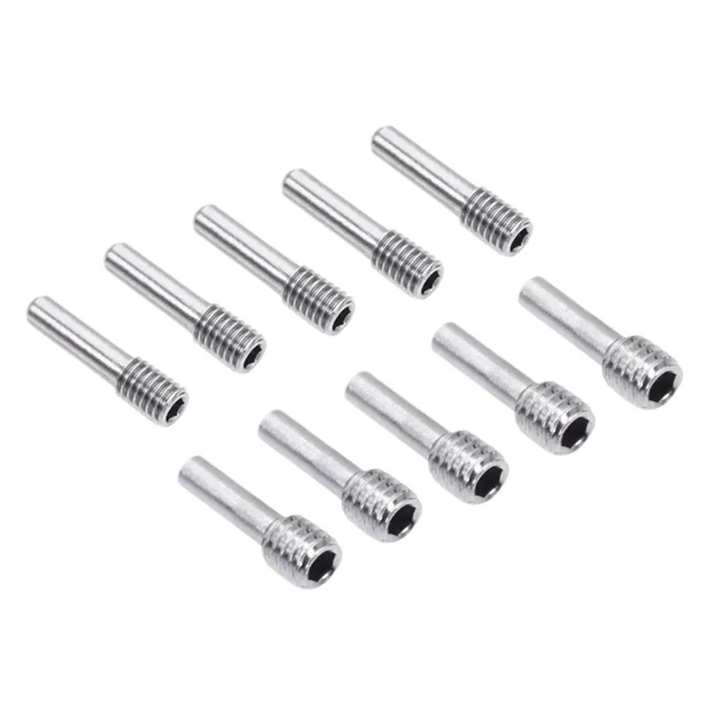 10pcs M3*12mm M4*12mm Screws, Front/Rear Bumper Pin Bolts, Drive Shaft Screws for 1/10 Crawler RC for SCX10 TRX4 Parts confident(10PCS M3)