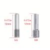 10pcs M3*12mm M4*12mm Screws, Front/Rear Bumper Pin Bolts, Drive Shaft Screws for 1/10 Crawler RC for SCX10 TRX4 Parts confident(10PCS M3) view 2