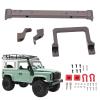 Aluminum Alloy Front Bumper for MN D90 99s, RC Car Metal Front Bumper, CNC Machined Anti Collision Bumper with Trailer Buckle, Direct Replacement Upgrade Part for 1/10 Scale RC Tru (Ti Color) view 2
