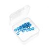 24Pcs M3 Screw Spacer Set for TAMIYA 53539 TT02 TT01 XV01 XV02, 3mm RC Car Hardware Kit with Washers & Nuts confident view 3