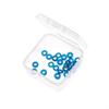 24Pcs M3 Screw Spacer Set for TAMIYA 53539 TT02 TT01 XV01 XV02, 3mm RC Car Hardware Kit with Washers & Nuts confident view 4