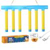 Reflex Challenge Game, Agility and Coordination Boost, 38.5x21.5x2cm, Coordination Reflex Training Toy, Catching Sticks Game, Flexible Speed Adjusted, for Kids, Adults, and Families view 1