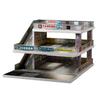 1/64 Scale Diorama Garage LED-Lighting Miniature Car Display Case Compatible with Tomica & Hot Wheels Multi-Level Car Parking lot Structure Building Display (Ramp Parking Lot C) view 1