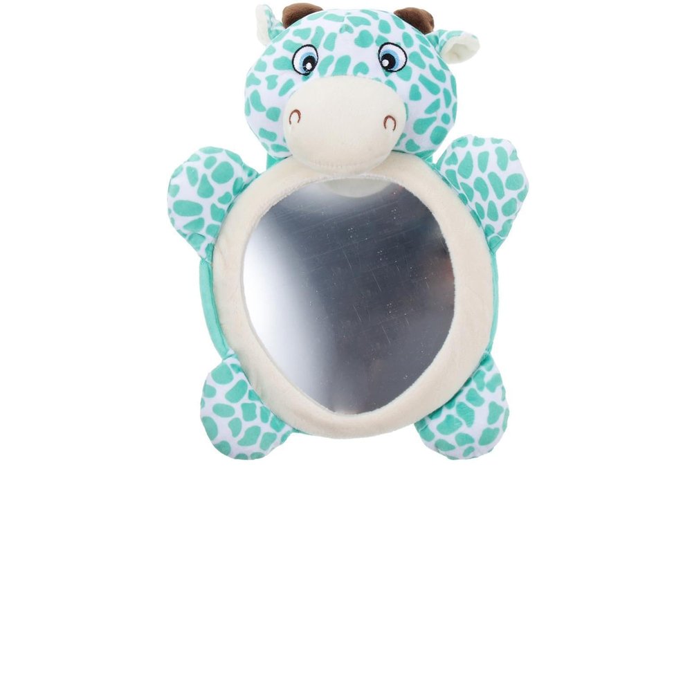 ARTSEWPLY Car Mirror Rearview Observation Mirror for Back Seat Adjustable Cartoon Deer Shape for Travel and Car Seat Use