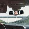 ARTSEWPLY Car Mirror Rearview Observation Mirror for Back Seat Adjustable Cartoon Deer Shape for Travel and Car Seat Use view 4
