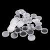 28mm Coin Capsules for Coin Storage - 100 Pack Clear Plastic Protective Coin Holders for Coin Collection Supplies, Hard Transparent Container Cases view 1