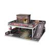 1/64 Scale Diorama Garage LED-Lighting Miniature Car Display Case Compatible with Tomica & Hot Wheels Multi-Level Car Parking lot Structure Building Display (Ramp Parking Lot - Coffee Shop) view 1