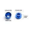 Ejoyous 8pcs M3 Servo Washer Spacer Gasket Set, Aluminum Alloy, Reduces Vibration, Improves Heat Dissipation, Suitable for Remote Control Car and Boat (Blue) view 2