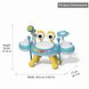 Bzmkpta Toddler Drum Set for Kids 1-3, Baby Drum Set 1 Year Old with Light-Up Microphone, Musical Instruments Montessori Learning Toys for 6 9 12 18 Months, Crab Musical Toys Gift for Boys Girls view 4