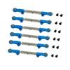 Adjustable Pull Rod Compatible with 1/10 10208 V2 Version Metal Upgrade Remote Control Car(Sky Blue) view 1