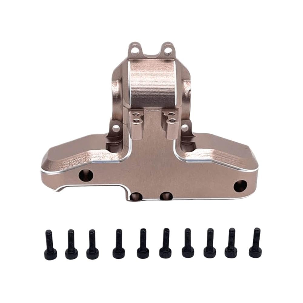 Rear Gearbox Upper Cover Parts Compatible with 1/14 14211 14301 14302 14303 Remote Control Car(Champagne)
