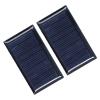 10pcs Small Solar Cell Panel Module, DIY Solar Charger Kit, Weather Mini Solar Cells for Science Projects Toy Light, 0.15W 5V with 300mA Working Current, No Power Storage view 4
