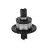 50T Center Differential Gear Set, Aluminum Alloy RC Car Accessory, High Strength Power Transmission System for ZD Racing 1/7 DBX - 07 EX - 07, Black Durable Replacement Part with 1 view 3