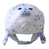 Alasum Funny Plush Seal Hat Costume for Women and, Cute Carnival Photo Prop Novelty Headgear for Festival Cosplay and Party Dress-Up view 1