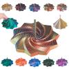 3D Expanded Sensory Fidget Star with Handle,Stress-Relief for Adults,Multi-Color Entertainment Pack for Mesmerizing Fun (Red-Gold-Blue, Large) view 1