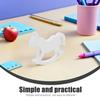 KESYOO 10 Figures Rocking Horse White Wood 3D Crafts For Kids Wedding Decoration Table Center Toys Wooden Babies 10pcs view 3