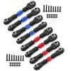 For 4-TEC For Mustang 4Pcs Adjustable Alloy Turnbuckles Remote Control Drift Car Upgrade Parts Accessories Models(Blue) view 2