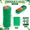 ERTIUANIO St. Patrick's Day Wooden Blocks Stacking Game for Adult & Teen, Irish-Themed Tumbling Tower and Balance Stacking Board Game with Storage Bag for Family Party, Indoor, Outdoor, Holiday Gifts view 2