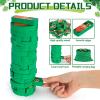 ERTIUANIO St. Patrick's Day Wooden Blocks Stacking Game for Adult & Teen, Irish-Themed Tumbling Tower and Balance Stacking Board Game with Storage Bag for Family Party, Indoor, Outdoor, Holiday Gifts view 4