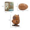 Beaver Rain Cat Dinosaur Egg Hatching Toy, Rotate The Egg to Hatch a Walking Animal, Reusable Clockwork Fun Animal Toy for Boys and Girls, Ideal Gift for Birthdays, Holidays, and Easter (Capybara) view 4