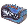 AWJUWHBJ Mimic Chest RPG Dices Box for Polyhedral Dices Roleplaying Tabletop Gaming Monsters Organizer Home Decorations Gift Jewelry Box for Girls view 3