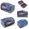 AWJUWHBJ Mimic Chest RPG Dices Box for Polyhedral Dices Roleplaying Tabletop Gaming Monsters Organizer Home Decorations Gift Jewelry Box for Girls view 4