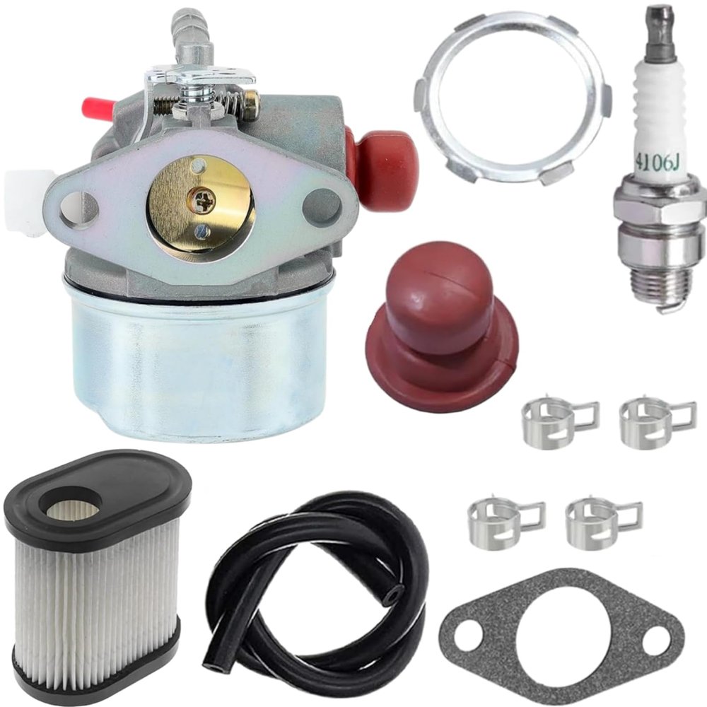 640350 640303 640271 Carburetor Tune Up Kits Fits for Tecumseh LEV120 LV195EA LEV100 LV195XA LEV105 4.5HP 5HP 5.5HP 6HP 6.5HP 6.75 HP Engine Parts, Carb for Toro 20018 20017 20016 22 Recycler Mower