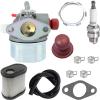 640350 640303 640271 Carburetor Tune Up Kits Fits for Tecumseh LEV120 LV195EA LEV100 LV195XA LEV105 4.5HP 5HP 5.5HP 6HP 6.5HP 6.75 HP Engine Parts, Carb for Toro 20018 20017 20016 22 Recycler Mower view 1