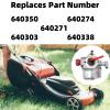 640350 640303 640271 Carburetor Tune Up Kits Fits for Tecumseh LEV120 LV195EA LEV100 LV195XA LEV105 4.5HP 5HP 5.5HP 6HP 6.5HP 6.75 HP Engine Parts, Carb for Toro 20018 20017 20016 22 Recycler Mower view 2