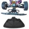 RC Crawlers Components For Wltoys 1/12 124019 124018 124017 124016 1/14 144001 Front Bumper Rear Anti Roll Wheel High Speed Off-Road Buggy Modified Upgrade RC Car Parts(Front bumper B) view 3