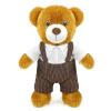 14.5 Inch Cute Boy Teddy Bear Plush Toy - Soft Easter Teddy Stuffed Animal Bear with Shirt & Brown Overalls, Bear Plush Animal Doll for Kids, Family, Babiesm, Boys & Girls Birthday Easter Gift(Dad) view 1
