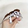 Bpetga 3D Printed Realistic Falcon Model Decoration Gift for Fantastic Creatures Fans Creative Animal with Flexible Joints (Brown) view 2