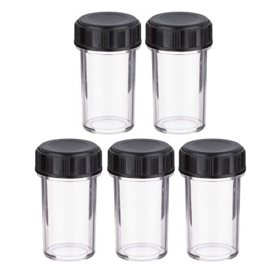 1/3/5pcs Protective Container for Biological Microscope Objective Lens Storage Microscope Objective Lens Case