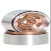 1.9" 2pcs Beadlock RC Wheel Rim Set Wheel Hub 1:10 RC Crawler for Axial SCX10 II 90046 AXI03007 TRX4 D90 RC Car Parts confident(Brown) view 1