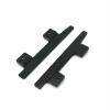 DIQYRS RC Repair Parts Compatible with MN for MN82 LC79 1/12 Rc Car Upgrade Modification Accessories Parts Left and Right Foot Pedals(Black) view 1