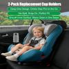 2 Pack Replacement Cup Holder Fits for Safety 1st Maxi-COSI & Cosco Car Seats, Snap-in No-Tool Install, Spill-Resistant & Easy-Clean Design, Compatible with EverFit Grow & Go Pria C6577 Models view 2