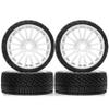 4pcs 100mm 1/7 1/8 RC car Tires Wheels 17mm Hex for ARRMA for Traxxas confident view 2