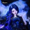 1/4 Cassandra BJD Doll Fullset Resin Toy for 15+ Year Old (Blue Wig) view 4