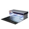 1/64 Scale Parking Garage Diorama with LED Lights, Garage Scene Display Case for 1/64 Cars Model, Custom Shop Car Parking Lot Collection Storage Box, Ornament Gift view 1