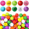 100 Pcs Stress Balls for Adults Motivational Stress Balls Bulk Colorful Foam Stress Relief Balls Hand Exercise Fidget Relief Anxiety Toys for Office Relief Employee Appreciation Gifts Party Favors view 1