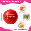 100 Pcs Stress Balls for Adults Motivational Stress Balls Bulk Colorful Foam Stress Relief Balls Hand Exercise Fidget Relief Anxiety Toys for Office Relief Employee Appreciation Gifts Party Favors view 3