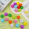 100 Pcs Stress Balls for Adults Motivational Stress Balls Bulk Colorful Foam Stress Relief Balls Hand Exercise Fidget Relief Anxiety Toys for Office Relief Employee Appreciation Gifts Party Favors view 4