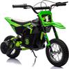 24V Kids Electric Dirt Bike, 250w Motor Ride-on Motorcycle with 13.6 MPH Top Speed, Leather Seat, Twist-Grip Throttle, Metal Suspension & Air-Filled Tires  Off-Road Motocross Riding Toy for Boys & Gi view 1