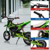 24V Kids Electric Dirt Bike, 250w Motor Ride-on Motorcycle with 13.6 MPH Top Speed, Leather Seat, Twist-Grip Throttle, Metal Suspension & Air-Filled Tires  Off-Road Motocross Riding Toy for Boys & Gi view 2
