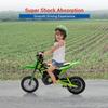 24V Kids Electric Dirt Bike, 250w Motor Ride-on Motorcycle with 13.6 MPH Top Speed, Leather Seat, Twist-Grip Throttle, Metal Suspension & Air-Filled Tires  Off-Road Motocross Riding Toy for Boys & Gi view 4